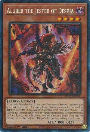 Image of Aluber the Jester of Despia (PCR) [RA02-EN016] Prismatic Collector's Rare
