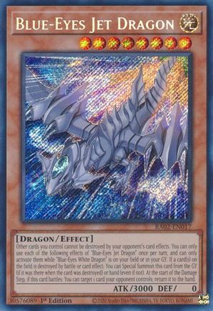 Image of Blue-Eyes Jet Dragon (Secret Rare) [RA02-EN017] Secret Rare