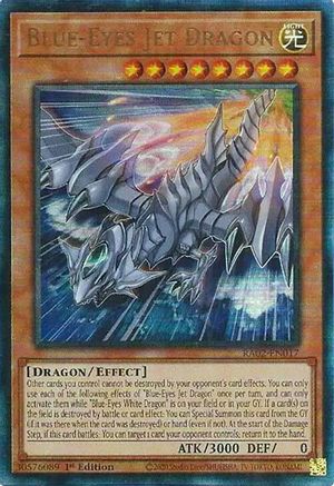 Image of Blue-Eyes Jet Dragon (PUR) [RA02-EN017] Prismatic Ultimate Rare