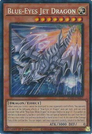 Image of Blue-Eyes Jet Dragon (PCR) [RA02-EN017] Prismatic Collector's Rare