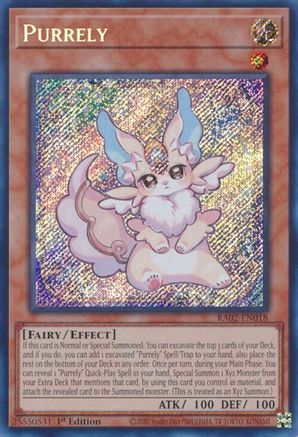Image of Purrely (Secret Rare) [RA02-EN018] Secret Rare