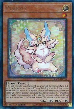 Image of Purrely (PUR) [RA02-EN018] Prismatic Ultimate Rare