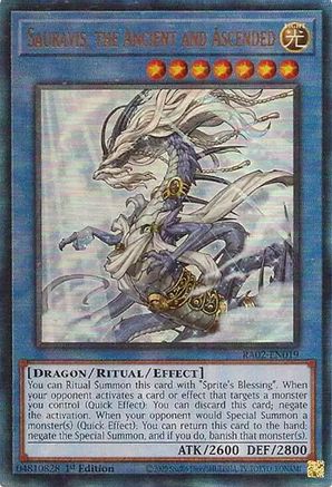Image of Sauravis, the Ancient and Ascended (PUR) [RA02-EN019] Prismatic Ultimate Rare