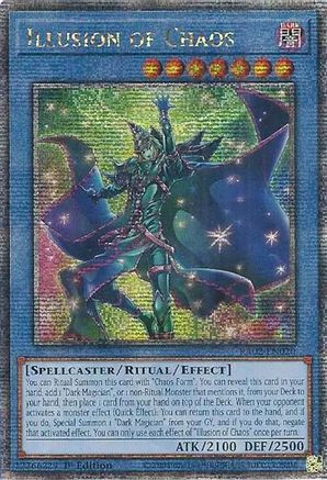 Image of Illusion of Chaos (Quarter Century Secret Rare) [RA02-EN020] Quarter Century Secret Rare