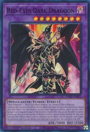 Image of Red-Eyes Dark Dragoon [RA02-EN021] Super Rare