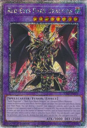 Image of Red-Eyes Dark Dragoon (Quarter Century Secret Rare) [RA02-EN021] Quarter Century Secret Rare