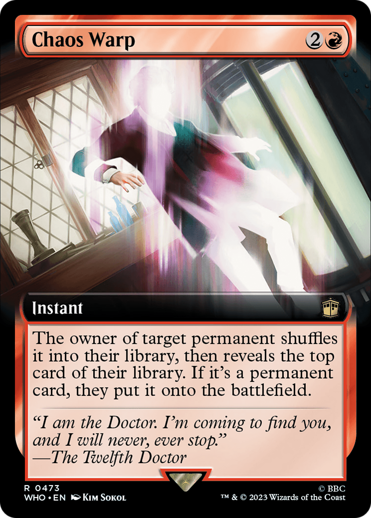 Image of Chaos Warp (Extended Art) [Doctor Who]