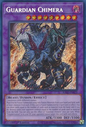 Image of Guardian Chimera (Secret Rare) [RA02-EN023] Secret Rare