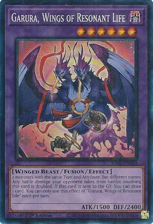 Image of Garura, Wings of Resonant Life (PCR) [RA02-EN024] Prismatic Collector's Rare