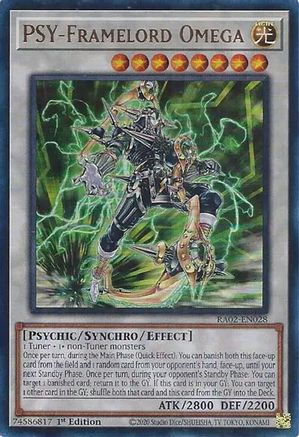 Image of PSY-Framelord Omega (UR) [RA02-EN028] Ultra Rare
