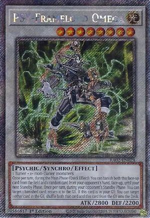 Image of PSY-Framelord Omega (Platinum Secret Rare) [RA02-EN028] Platinum Secret Rare