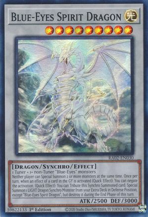 Image of Blue-Eyes Spirit Dragon [RA02-EN030] Super Rare