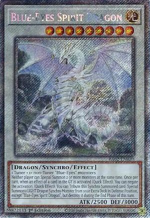 Image of Blue-Eyes Spirit Dragon (Platinum Secret Rare) [RA02-EN030] Platinum Secret Rare