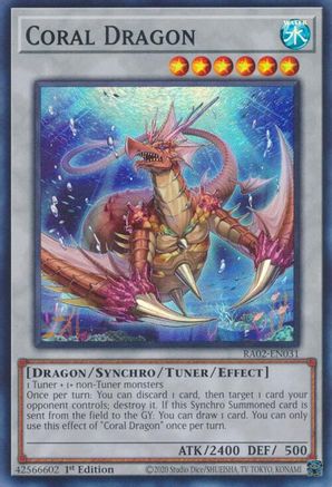 Image of Coral Dragon [RA02-EN031] Super Rare
