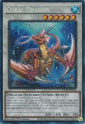 Image of Coral Dragon (PCR) [RA02-EN031] Prismatic Collector's Rare