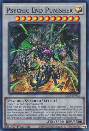 Image of Psychic End Punisher [RA02-EN032] Super Rare