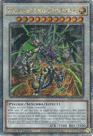 Image of Psychic End Punisher (Quarter Century Secret Rare) [RA02-EN032] Quarter Century Secret Rare