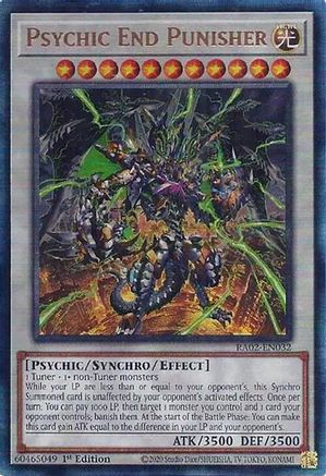 Image of Psychic End Punisher (PUR) [RA02-EN032] Prismatic Ultimate Rare