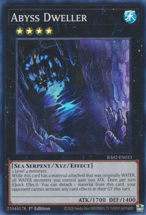 Image of Abyss Dweller [RA02-EN033] Super Rare