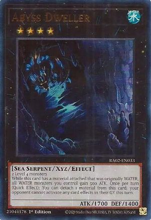 Image of Abyss Dweller (UR) [RA02-EN033] Ultra Rare