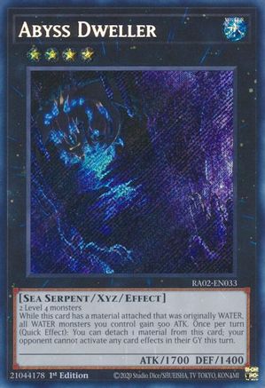 Image of Abyss Dweller (Secret Rare) [RA02-EN033] Secret Rare