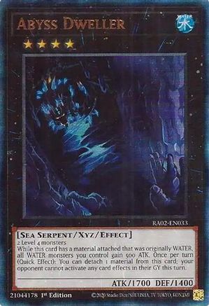 Image of Abyss Dweller (PUR) [RA02-EN033] Prismatic Ultimate Rare
