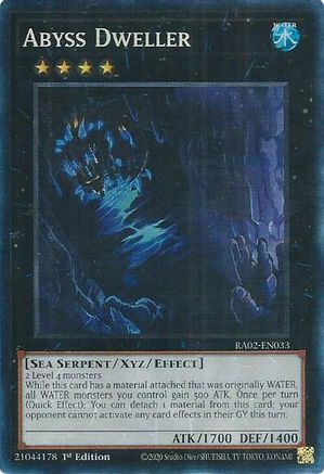 Image of Abyss Dweller (PCR) [RA02-EN033] Prismatic Collector's Rare