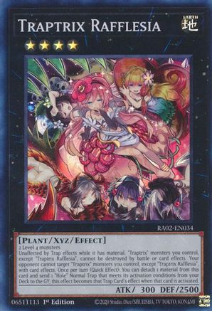 Image of Traptrix Rafflesia [RA02-EN034] Super Rare