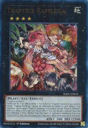 Image of Traptrix Rafflesia (UR) [RA02-EN034] Ultra Rare