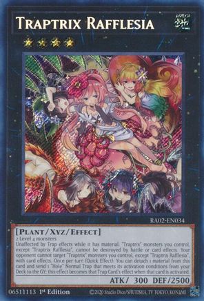 Image of Traptrix Rafflesia (Secret Rare) [RA02-EN034] Secret Rare