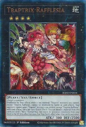 Image of Traptrix Rafflesia (PUR) [RA02-EN034] Prismatic Ultimate Rare