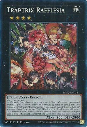Image of Traptrix Rafflesia (PCR) [RA02-EN034] Prismatic Collector's Rare