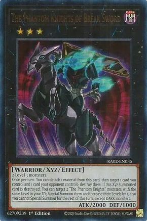 Image of The Phantom Knights of Break Sword (UR) [RA02-EN035] Ultra Rare