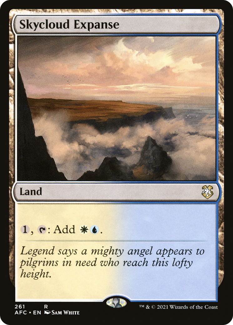 Image of Skycloud Expanse [Dungeons & Dragons: Adventures in the Forgotten Realms Commander]