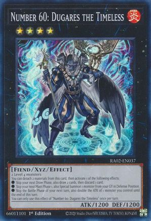 Image of Number 60: Dugares the Timeless [RA02-EN037] Super Rare