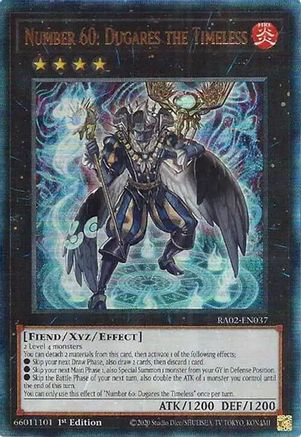 Image of Number 60: Dugares the Timeless (PUR) [RA02-EN037] Prismatic Ultimate Rare