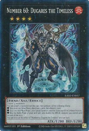 Image of Number 60: Dugares the Timeless (PCR) [RA02-EN037] Prismatic Collector's Rare