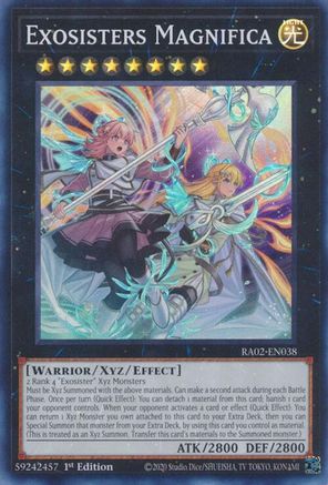 Image of Exosisters Magnifica [RA02-EN038] Super Rare