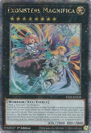 Image of Exosisters Magnifica (Quarter Century Secret Rare) [RA02-EN038] Quarter Century Secret Rare