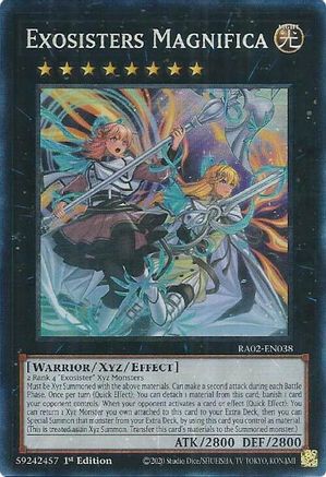 Image of Exosisters Magnifica (PCR) [RA02-EN038] Prismatic Collector's Rare