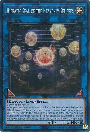Image of Hieratic Seal of the Heavenly Spheres (PCR) [RA02-EN039] Prismatic Collector's Rare