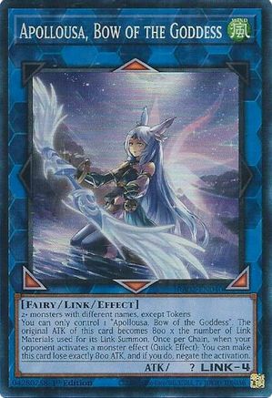 Image of Apollousa, Bow of the Goddess (Alternate Art) (PCR) [RA02-EN040] Prismatic Collector's Rare
