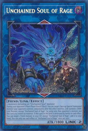 Image of Unchained Soul of Rage (Secret Rare) [RA02-EN041] Secret Rare