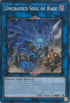 Image of Unchained Soul of Rage (PCR) [RA02-EN041] Prismatic Collector's Rare