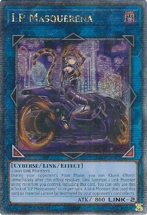 Image of I:P Masquerena (Alternate Art) (Quarter Century Secret Rare) [RA02-EN042] Quarter Century Secret Rare