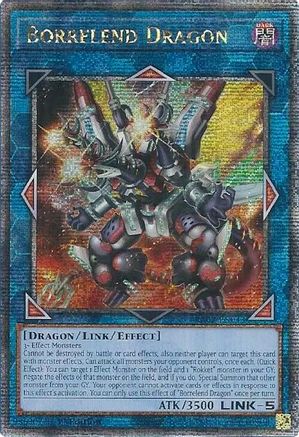 Image of Borrelend Dragon (Quarter Century Secret Rare) [RA02-EN043] Quarter Century Secret Rare