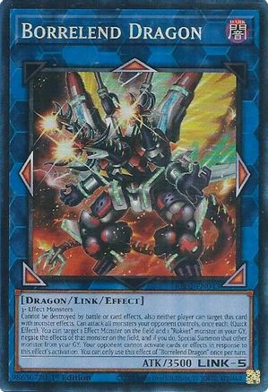 Image of Borrelend Dragon (PCR) [RA02-EN043] Prismatic Collector's Rare