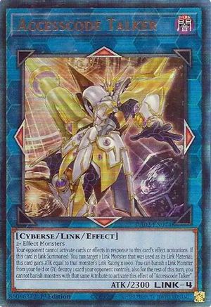 Image of Accesscode Talker (PUR) [RA02-EN044] Prismatic Ultimate Rare