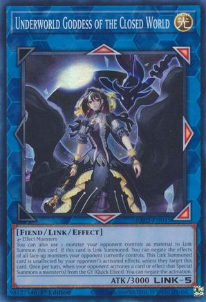Image of Underworld Goddess of the Closed World [RA02-EN045] Super Rare