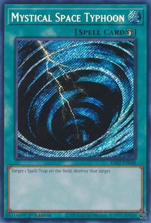Image of Mystical Space Typhoon (Secret Rare) [RA02-EN048] Secret Rare